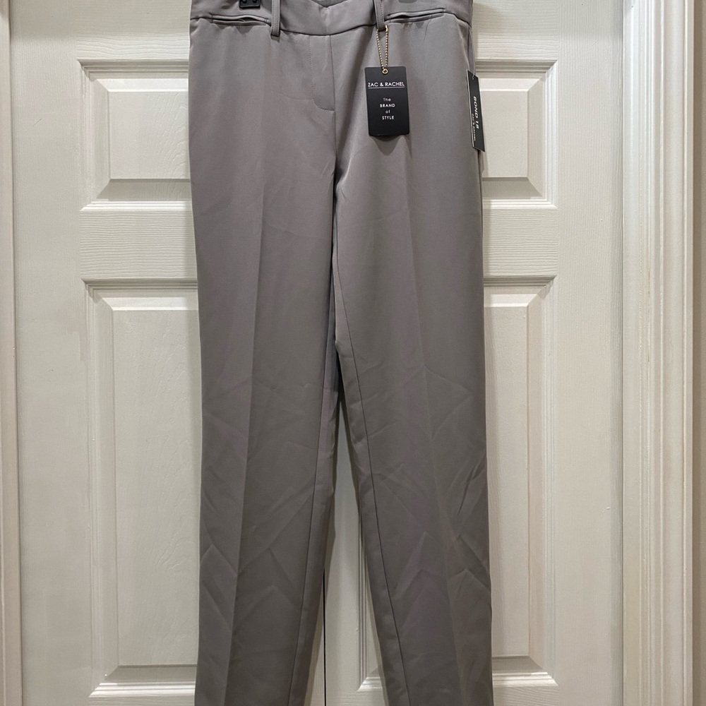 NEW WITH TAGS Zac & Rachel gray dress slacks